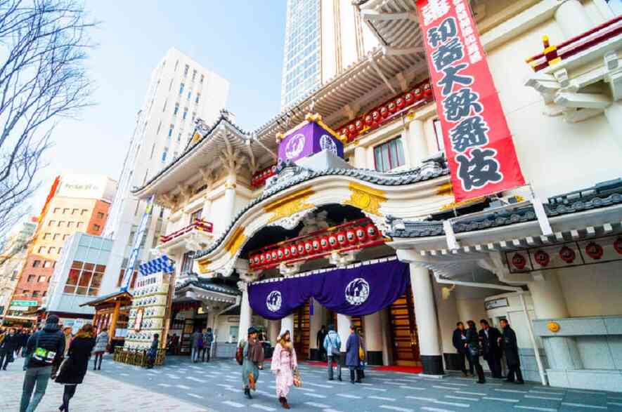 Nhà hát Kịch Kabuki - Địa điểm nổi tiếng mà bạn không nên bỏ lỡ khi đi XKLĐ Nhật Bản