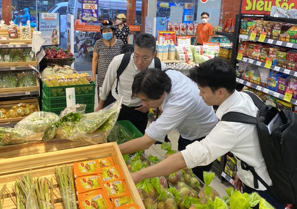 Đại diện hệ thống siêu thị Yaoko Nhật Bản tham quan siêu thị KingFood